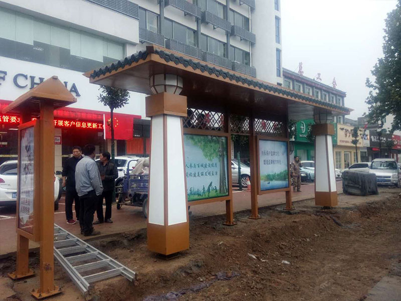 仿古候車亭設計特點有哪些？